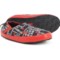 The North Face ThermoBall® Traction Mule V Slippers - Insulated, Slip Ons (For Men) in Tnf Black Half Dome Tagline Toss Print/Fiery Red