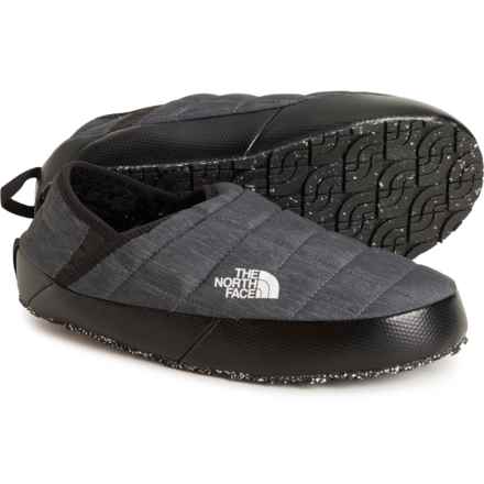 The North Face ThermoBall® Traction Mule V Slippers - Insulated, Slip Ons (For Women) in Phantom Grey/Tnf Black