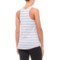 540AC_2 The North Face TNF Stripe Tank Top (For Women)