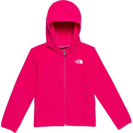 The North Face Toddler Girls Glacier Hoodie - Full Zip in Mr. Pink