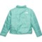 2FCCN_3 The North Face Toddler Girls Reversible Mossbud Jacket - Insulated