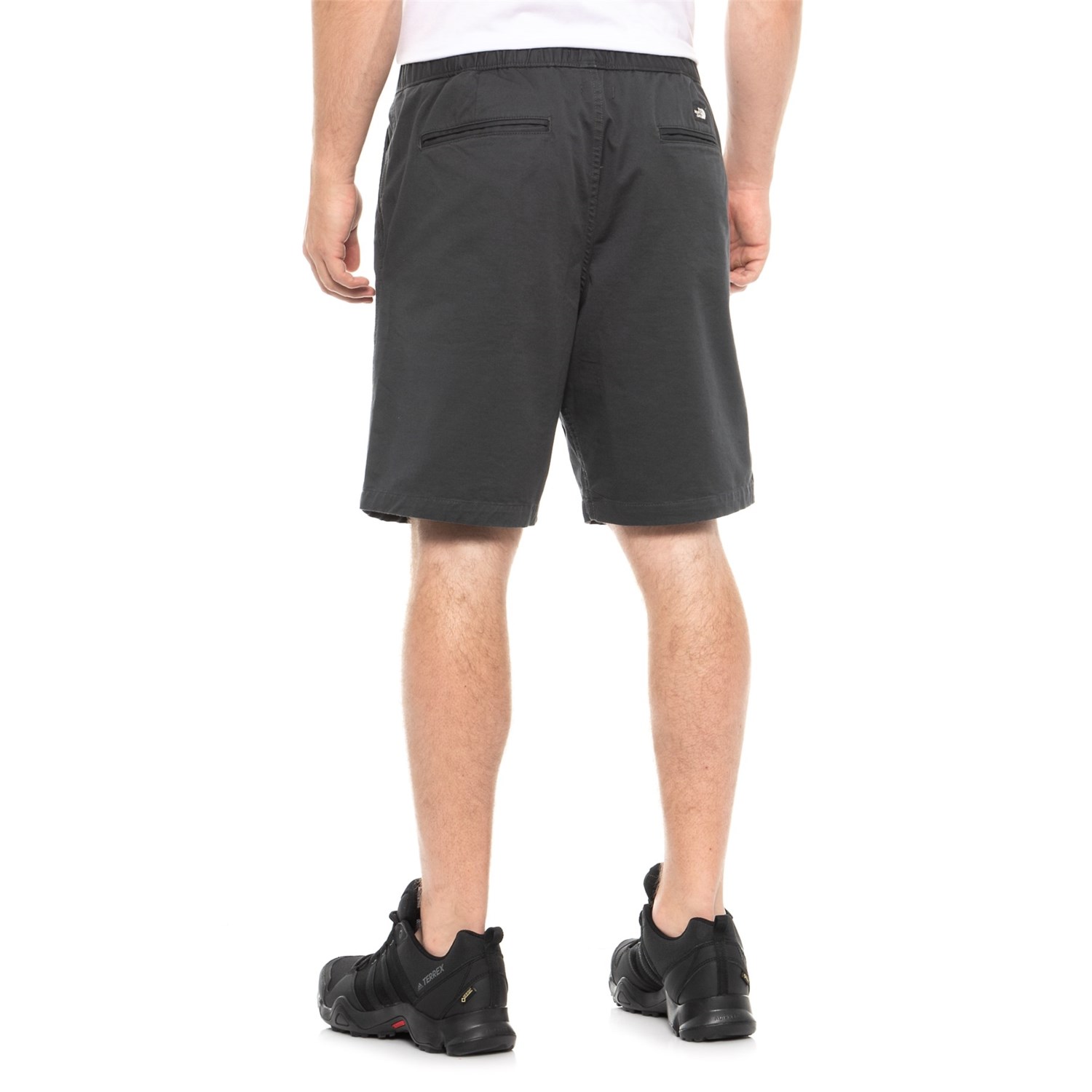 the north face grey shorts