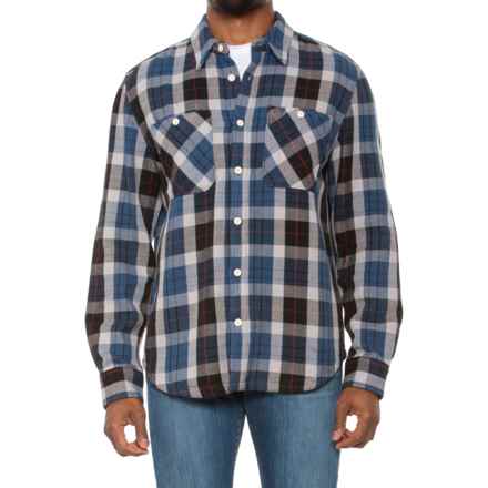 The North Face Valley Twill Flannel Shirt - Button Front, Long Sleeve in Tnf Black Large Icon Plaid 2