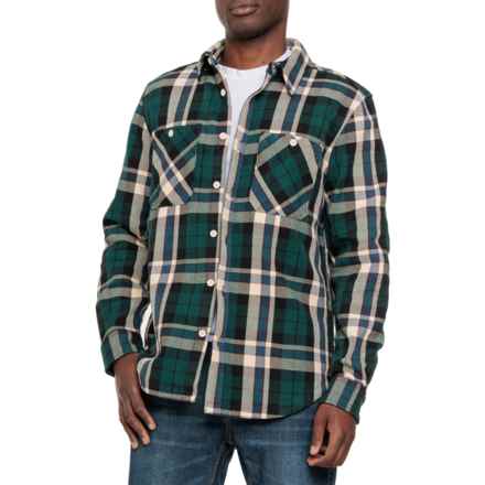 The North Face Valley Twill Flannel Shirt - Long Sleeve in Shady Blue Lichen Plaid - Closeouts