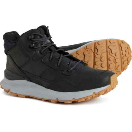 The North Face Vals II Mid Snow Boots - Waterproof, Leather (For Men) in Tnf Black/Vanadis Grey