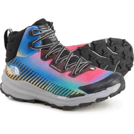 The North Face VECTIV® Fastpack FUTURELIGHT® Mid Hiking Boots - Waterproof (For Women) in Super Sonic Blue Color Gradient Print/Tnf Black