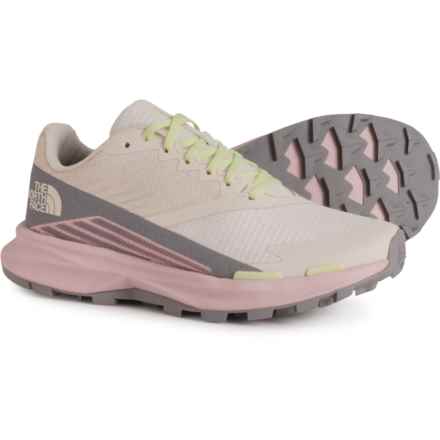 The North Face VECTIV® Levitum Trail Running Shoes (For Women) in Gardenia White/Purdy Pink