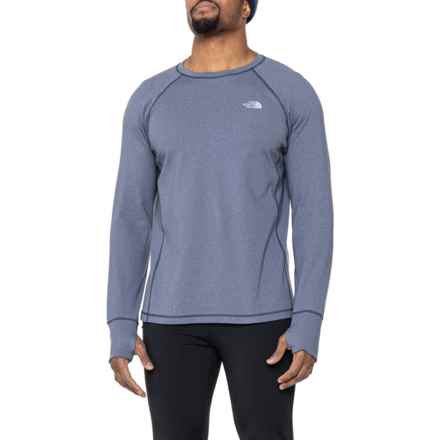 The North Face Winter Warm Essential Shirt - UPF 40+, Long Sleeve in Summit Navy Heather