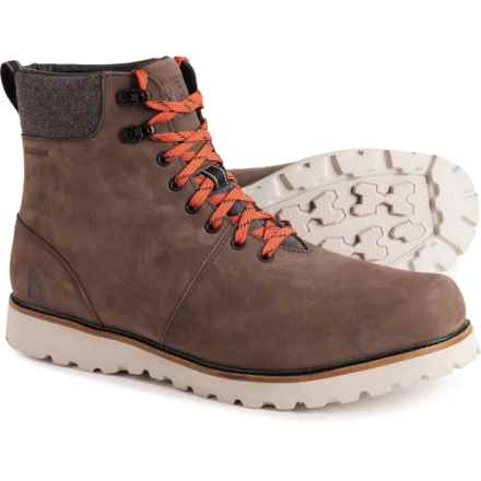 The North Face Work to Wear Lace II Boots - Waterproof, Leather (For Men) in Demitassebrown/Silvergrey