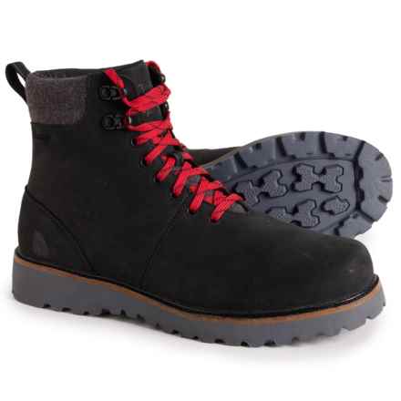 The North Face Work to Wear Lace II Boots - Waterproof, Leather (For Men) in Tnf Black/Tnf Black