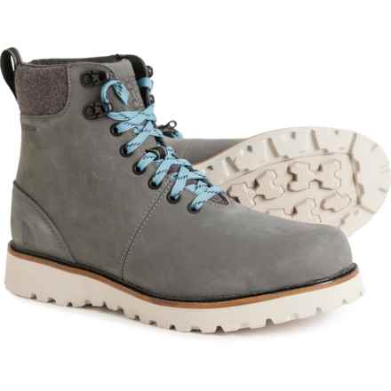 The North Face Work to Wear Lace II Boots - Waterproof, Leather (For Men) in Zinc Grey/Silver Grey