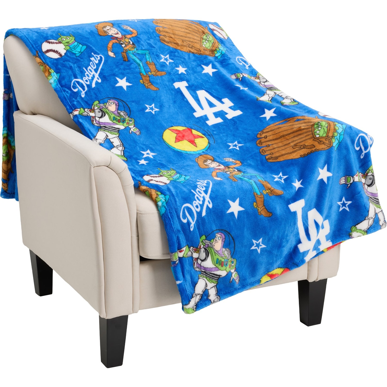 The Northwest Group MLB Dodgers Disney Toy Story Asset Cloud Throw