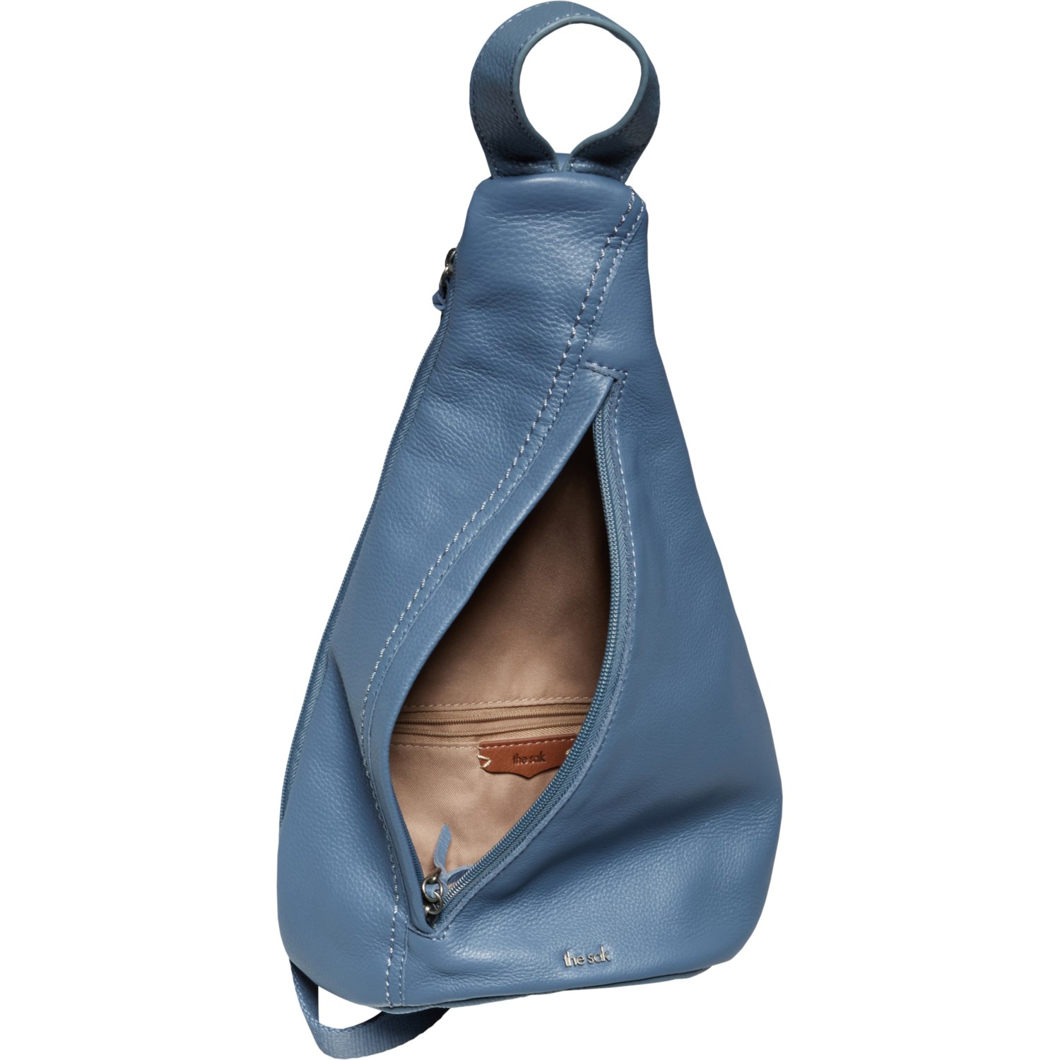 The Sak Geo Sling Backpack - Leather, Maritime - Save 58%