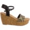 131PJ_4 The Sak Solo Straw Wedge Sandals (For Women)