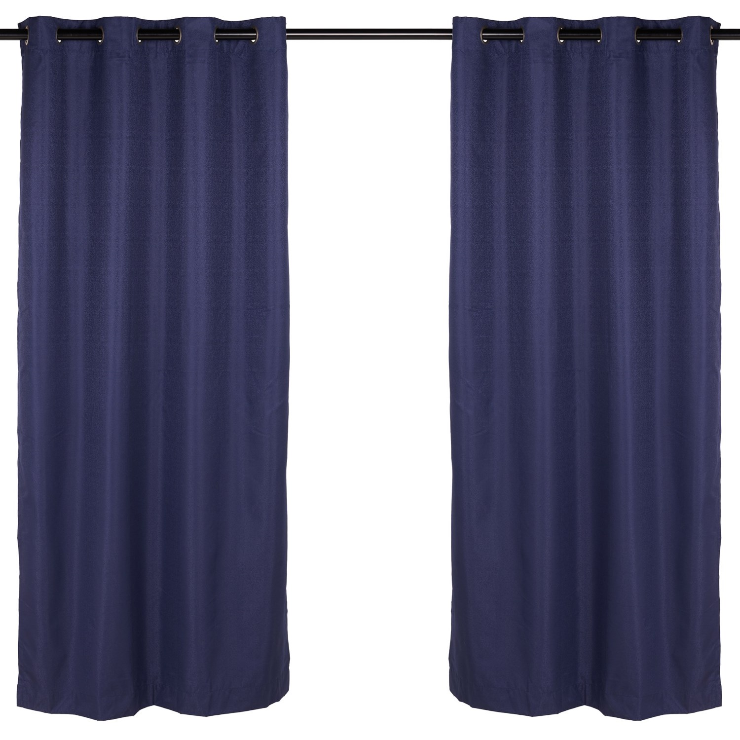 Thermaplus Georgette Blackout Insulated Curtains - 104x84”, Grommet Top ...