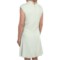 8163R_2 Theyskens Theory Deden Stretch Silk Dress - Short Sleeve (For Women)