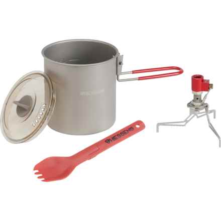 Thiessens Light Camp Rapid Titanium Stove Kit in Black