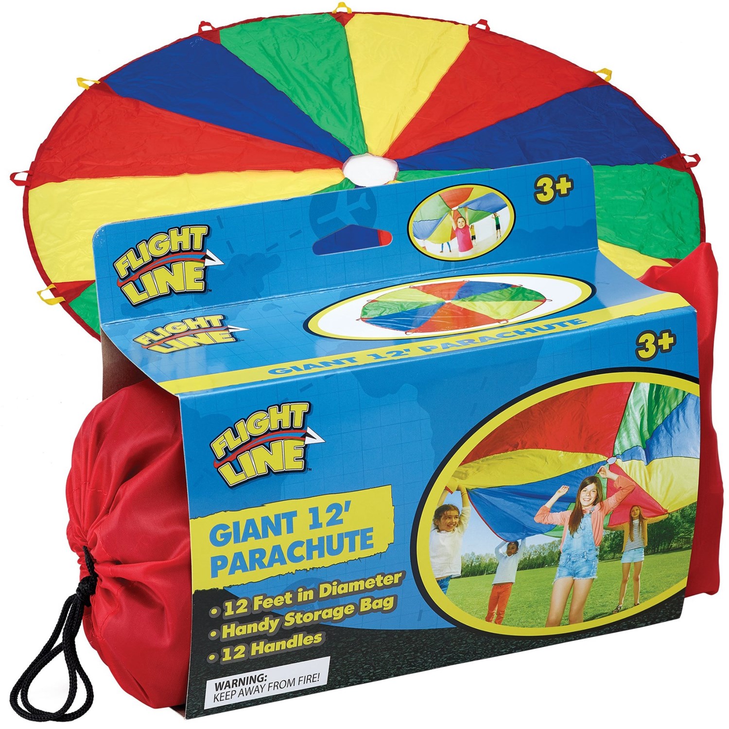 THiN AiR Brands Flight Line Giant Parachute 12’ Round Save 51