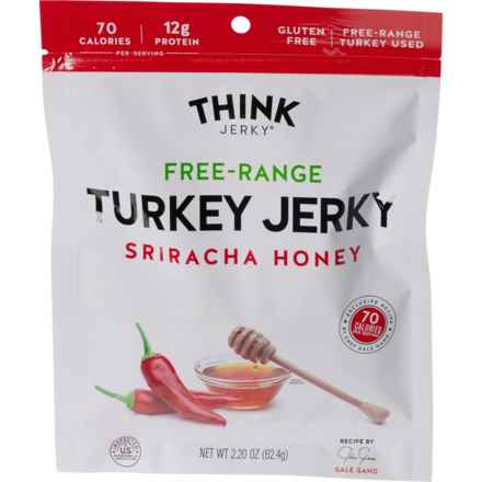 Think Jerky Sriracha Honey Turkey Jerky - 2.2 oz. in Multi