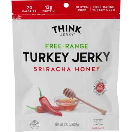 Think Jerky Sriracha Honey Turkey Jerky - 2.2 oz. in Multi