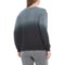 660VF_2 Threads 4 Thought Black Sunfade Sweatshirt - Long Sleeve (For Women)