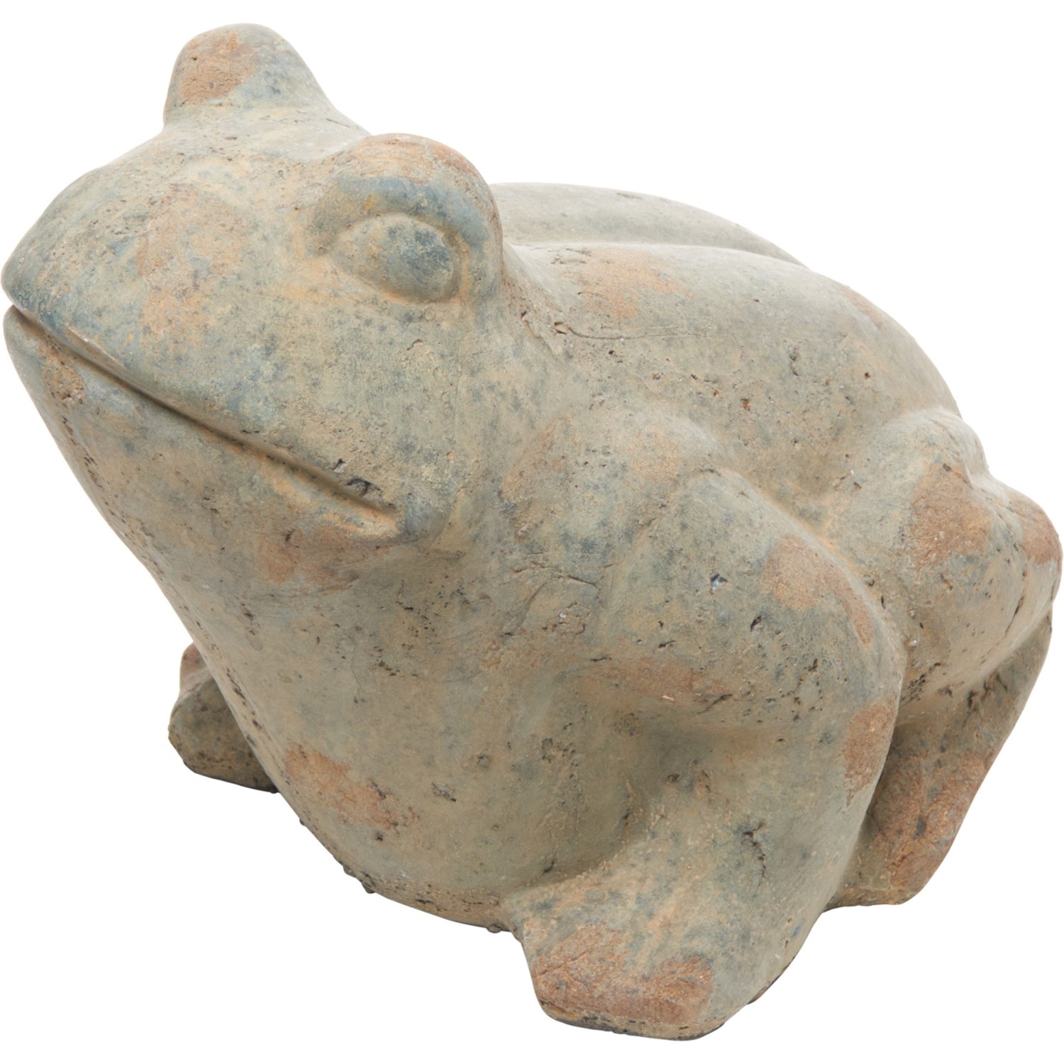 Three Hands Frog Garden Statue 11”, Grey Save 31