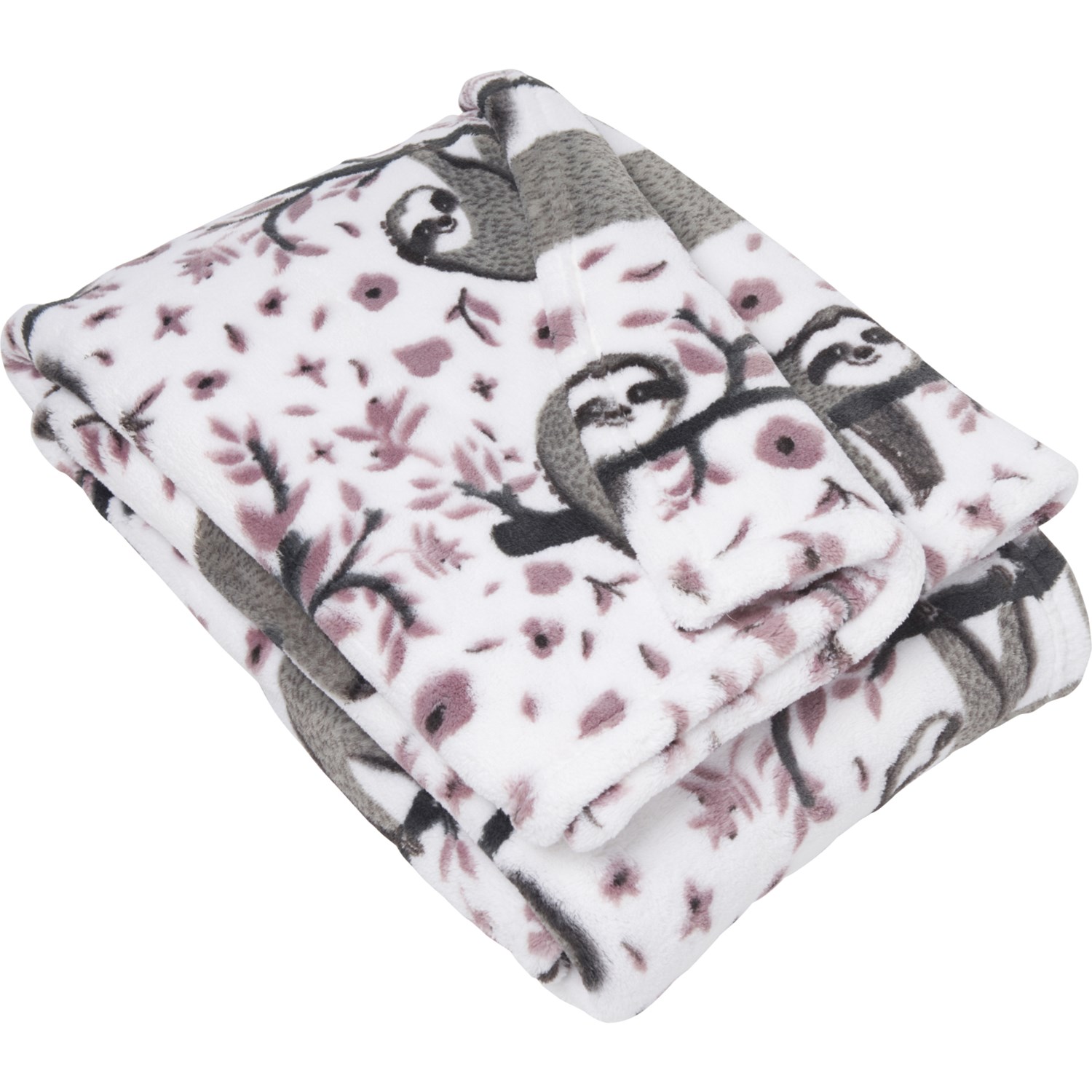 THRO Oversized Fleece Seth Sloth Throw Blanket Multicolored Save 60