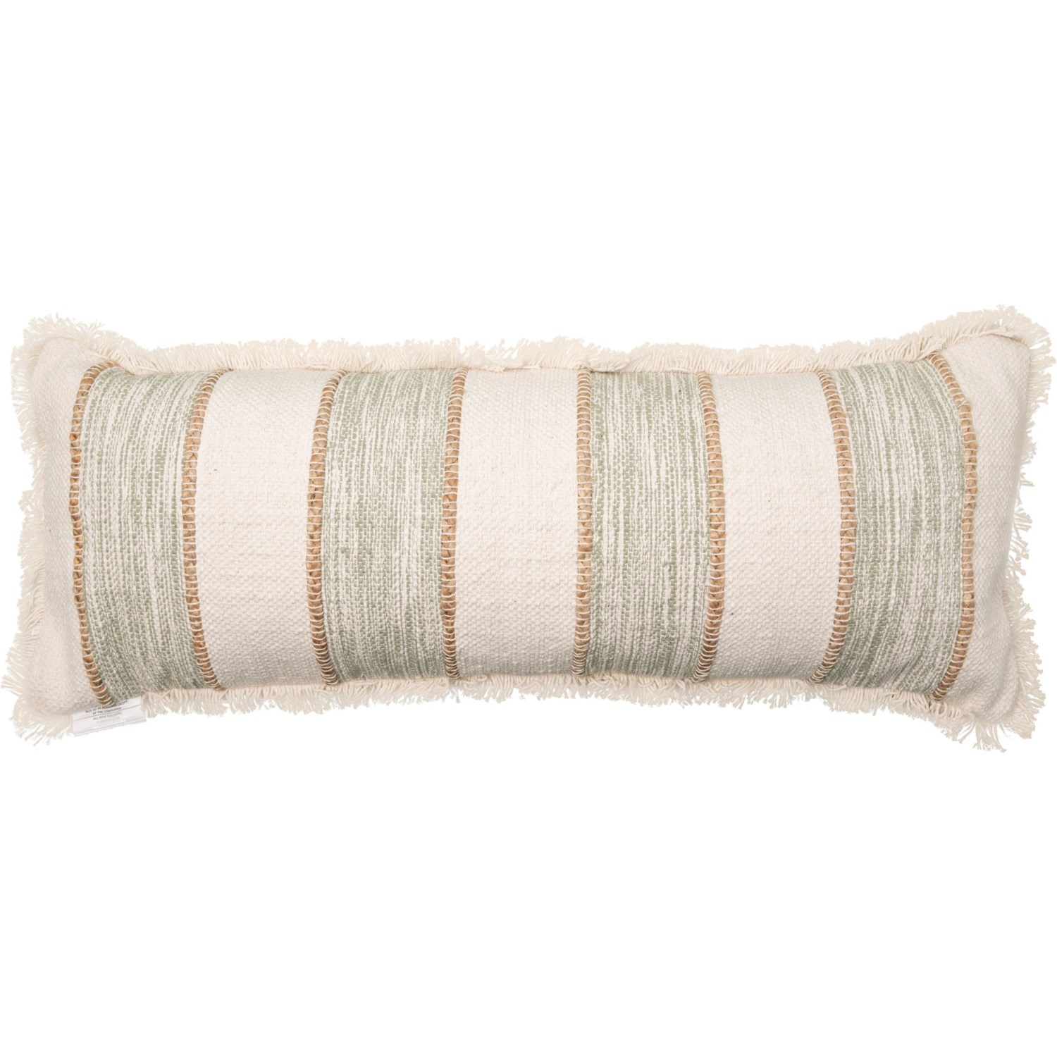Thro Textured Jute Rope Throw Pillow 14x36 Desert Sage Save 0