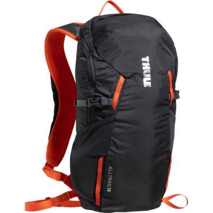 Thule AllTrail 15 L Backpack - Obsidian-Roarange in Obsidian/Roarange