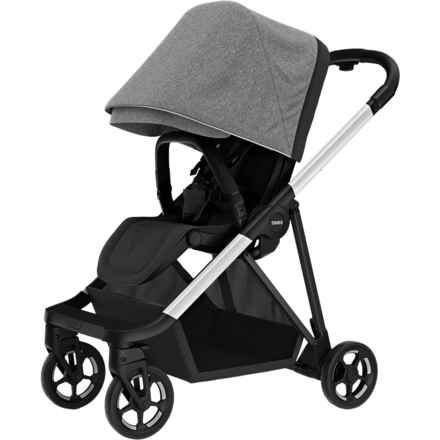 Thule Shine City Stroller in Grey Melange/Aluminum