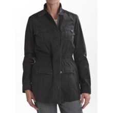 Thyme (x) 2 Garment-Dyed Cotton Anorak Jacket (For Women) in Galaxy - Closeouts