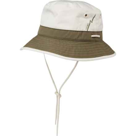 Tilley 2-Tone T1 Packable Bucket Hat - UPF 50+ in Light Stone/Olive
