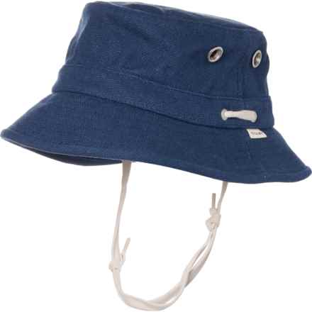 Tilley Canvas Bucket Hat - Hemp (For Women) in Indigo
