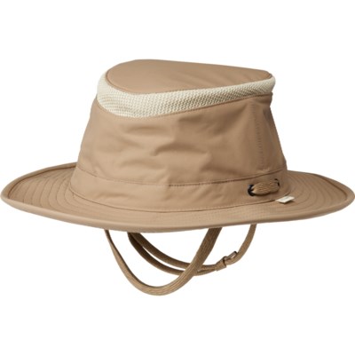 Tilley unisex adult Ltm5 Airflo Medium Brim Recycled Sun Hat, Light Stone, 6.875 US Tilley LTM5 Nylon Airflo Hat