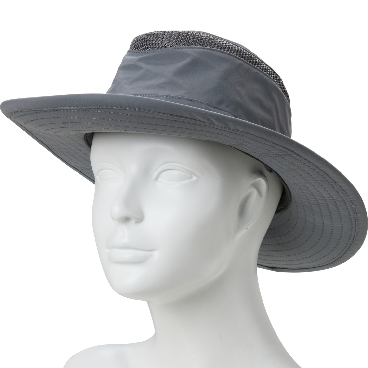 NWT TILLEY Women\'s LTM6 Airflo Broad Brim UPF 50 Hat Size 7-1/8 Tilley LTM6 Airflo Hat - Sage Green 6-7/8 main image 3