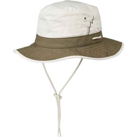 Tilley Two-Tone Packable T3 Sun Hat - UPF 50+ in Light Stone/Olive