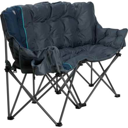 Timber Ridge Loveseat Club Chair in Blue