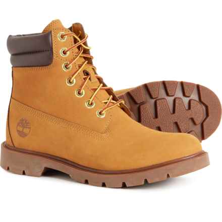 Timberland 6” Basic Lace-Up Boots - Leather (For Men) in Wheat