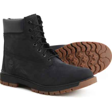 Timberland 6” Tree Vault Lace-Up Boots - Waterproof, Nubuck (For Men) in Black