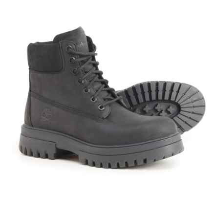 Timberland Arbor Road Mid Lace-Up Boots - Waterproof, Leather (For Men) in Jet Black