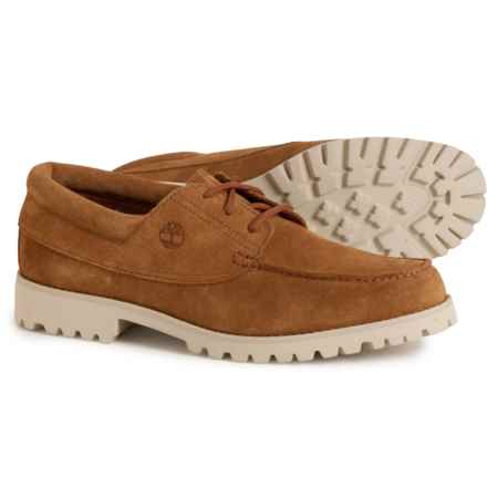 Timberland Authentic Light Boat Shoes - Suede (For Men) in Rust Suede