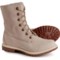 Timberland Authentics Teddy Fleece Fold-Down Boots - Waterproof, Nubuck (For Women) in Natural