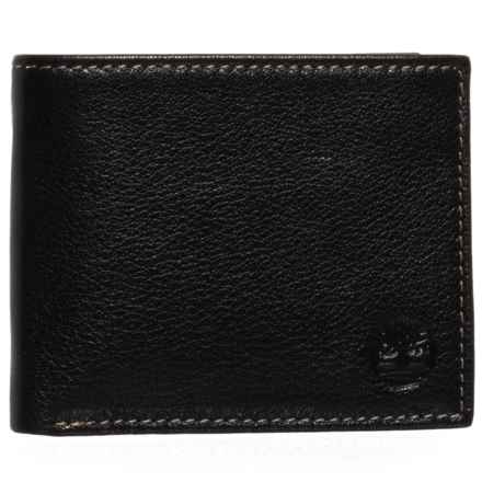 Timberland Blix Passcase Wallet - Leather (For Men) in Black