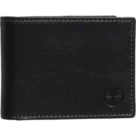 Timberland Blix Slimfold Wallet - Leather (For Men) in Black