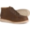 Timberland Britton Edge Essential Mid Chukka Boots - Leather (For Men) in Dark Brown