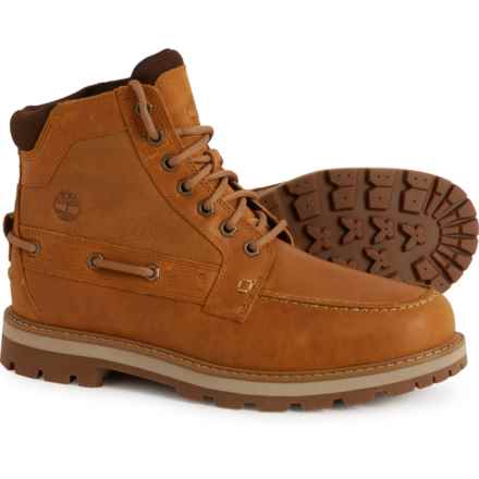 Timberland Britton Road Mid Lace-Up Boots - Leather (For Men) in Wheat Full Grain