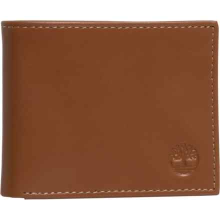 Timberland Cloudy Passcase Wallet - Leather (For Men) in Tan