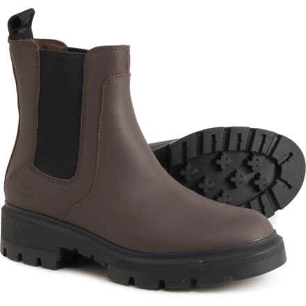 Timberland Cortina Valley Chelsea Boots - Leather (For Women) in Soil