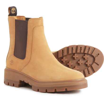 Timberland Cortina Valley Chelsea Boots - Nubuck (For Women) in Wheat