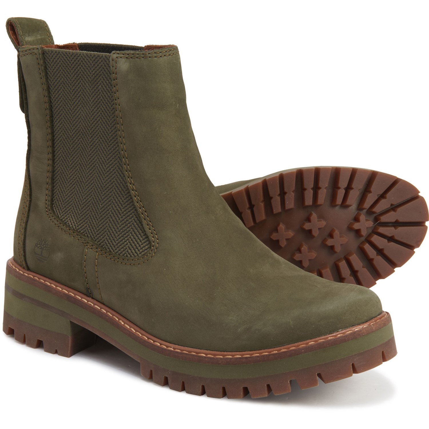 timberland courmayeur valley chelsea olive